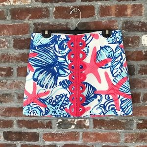 Lilly Pulitzer She Sells Seashells Skirt